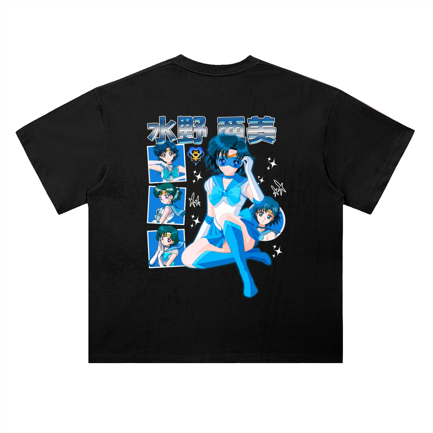 Heavyweight Drop Shoulder Cotton T-Shirt